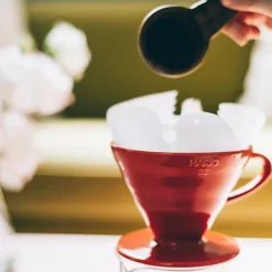 V60 Kaffedripper 02 Keramik / Rød - Hario