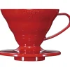 V60 Kaffedripper 01 / Rød (PP) - Hario