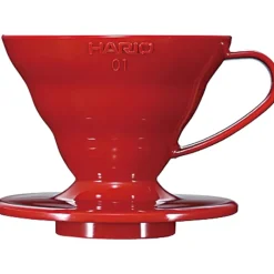 V60 Kaffedripper 01 / Rød (PP) - Hario