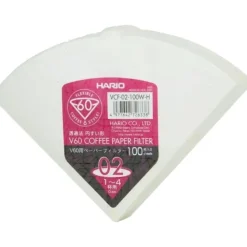 V60 Kaffefiltre - 02 - 100 stk - Hvid