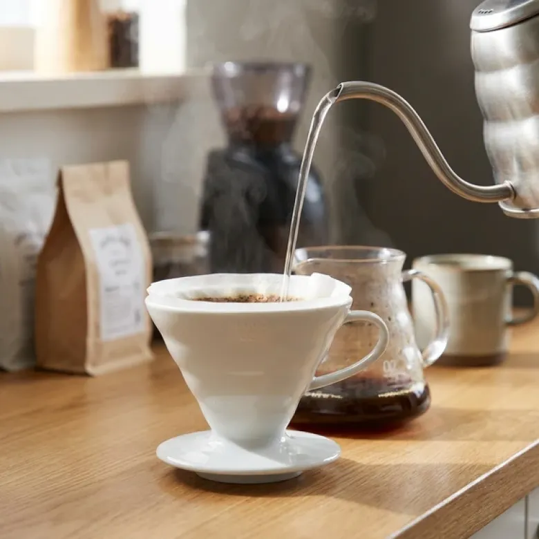 V60 Keramisk Colour 02 Dripper - Hvid