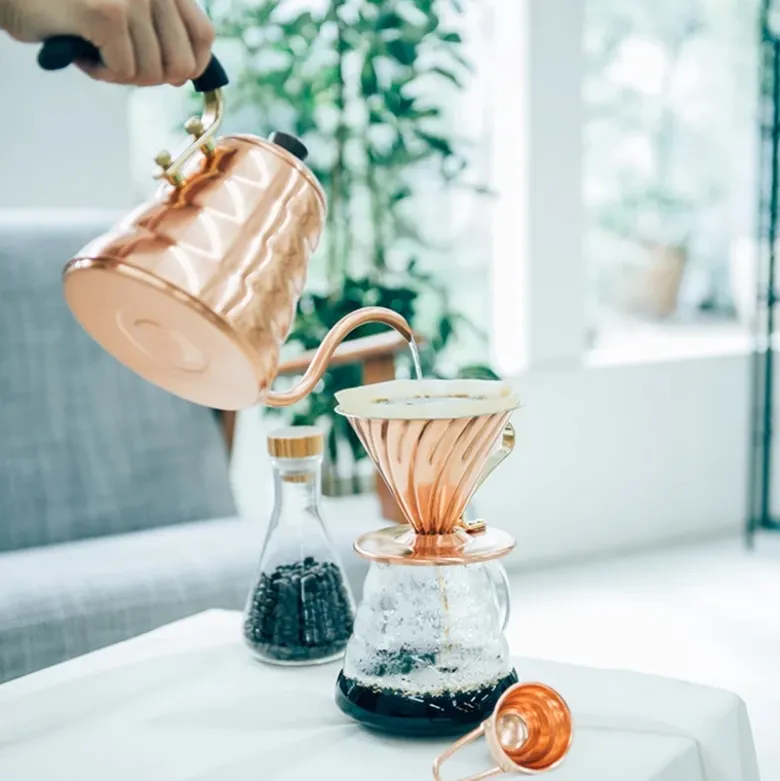 V60 Måleske / Kobber - Hario