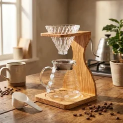 V60 Oliventræ Stand-sæt - Hario