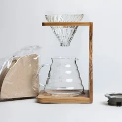 V60 Oliventræ Stand-sæt - Hario