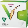 V60 Papirfilter 02 Hvide 100 stk. (Æske) - Hario