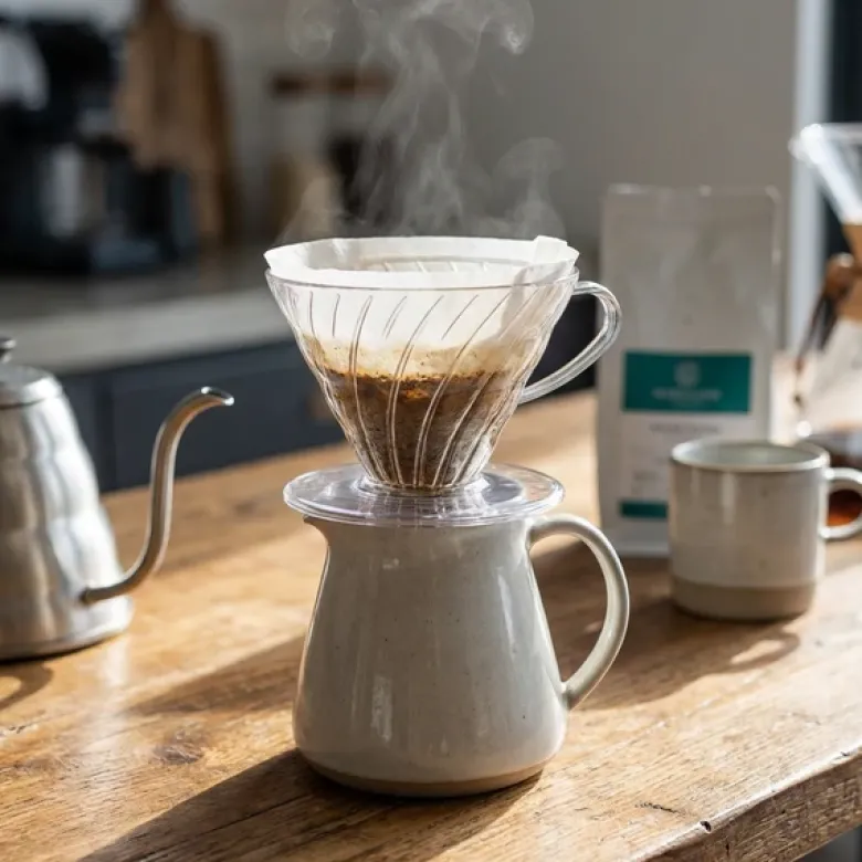 V60 Plast 01 Dripper - Klar