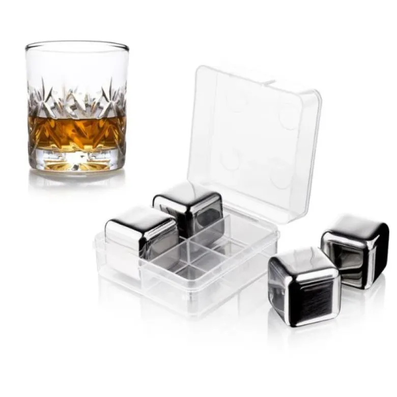 Whisky Sten sæt/4 Vacuvin®