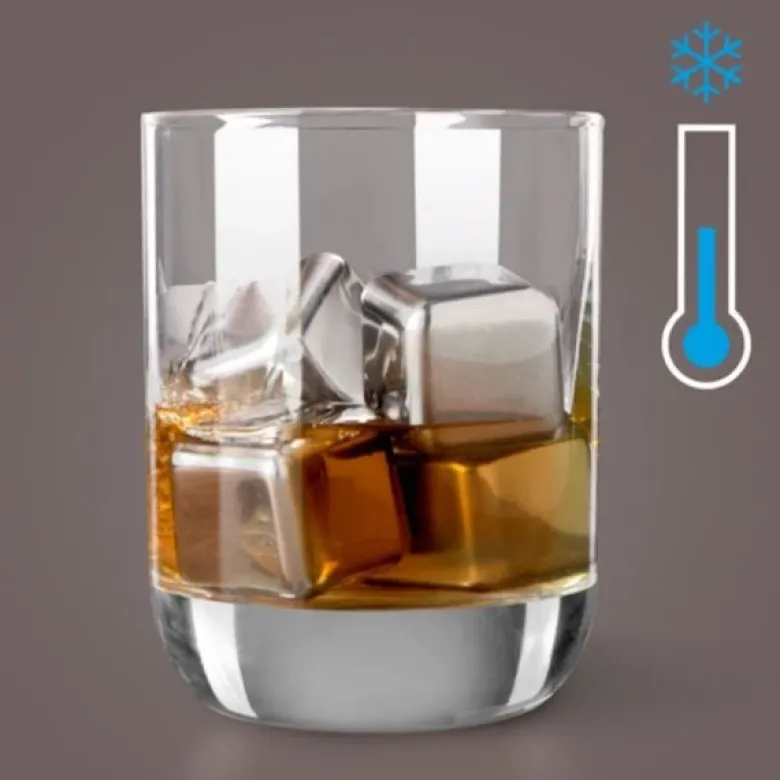 Whisky Sten sæt/4 Vacuvin®