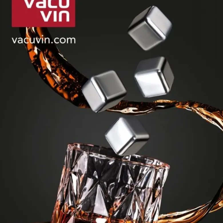 Whisky Sten sæt/4 Vacuvin®