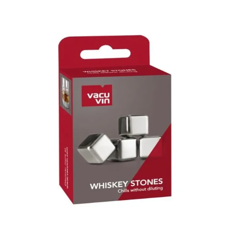 Whisky Sten sæt/4 Vacuvin®