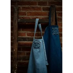Witloft Classic Apron Denim Long light blue