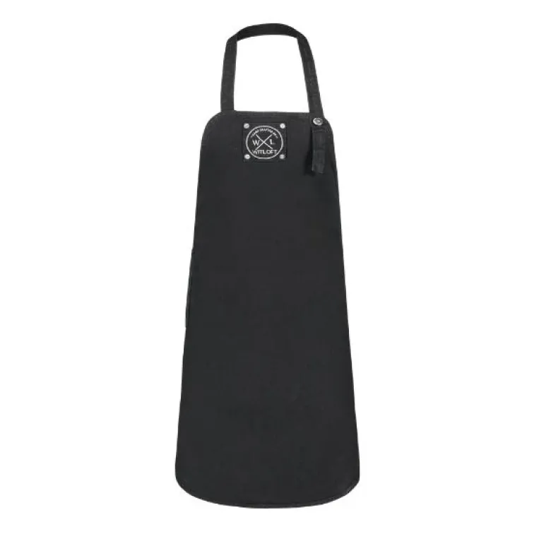 Witloft Classic Apron Denim Long black