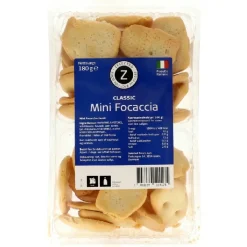 Zelected Mini Focaccia Classic 180g